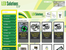 Tablet Screenshot of ledsolutionsbygp.com